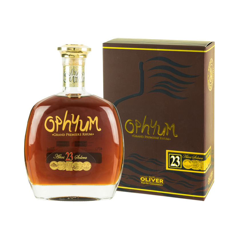 OPHYUM Grand Premiere Rhum 23 Años Solera, 700ml, 40% vol