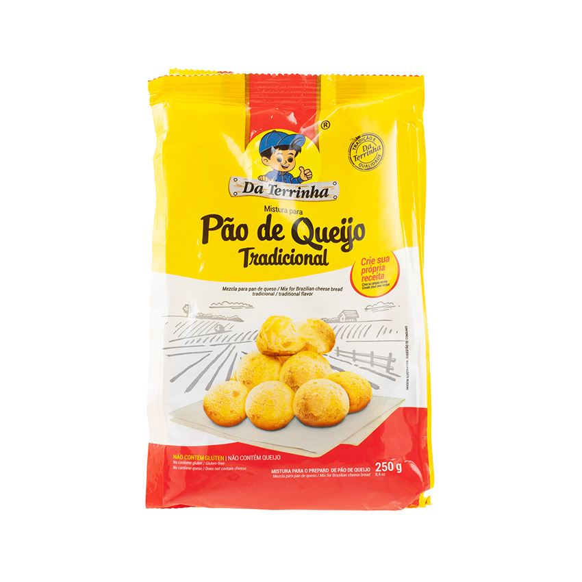 DATERRINHA Backmischung für Käsebrötchen - Mistura para Pão de Queijo. 250g