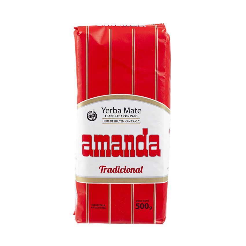 AMANDA Mate-Tee - Yerba Mate Tradicional 500g 