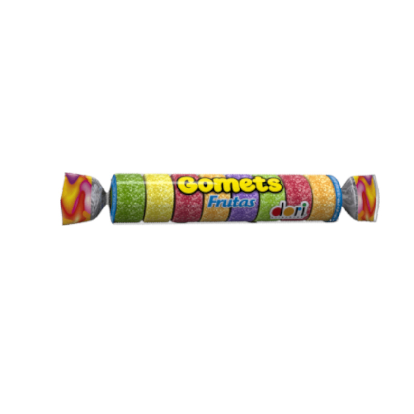 DORI Gomets Kaubonbon Fruchtmix - Balas de Goma Sabor de Frutas Sortidas, Display 960g (30 x 32g)