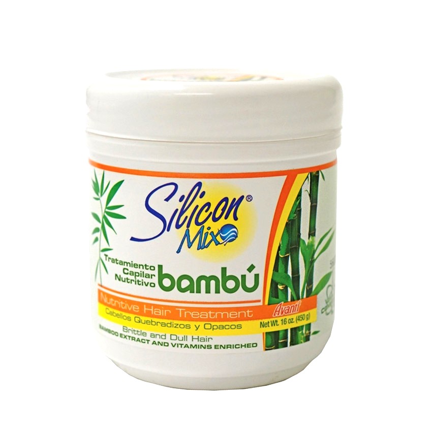 SILICON MIX Tratamiento Capilar Nutritivo Bambú, 450g