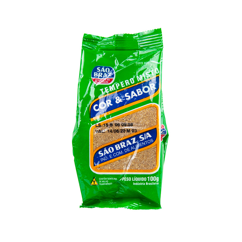 SÃO BRAZ Gewürzmischung mit Kreuzkümmel Tempero Misto com Cominho 100g