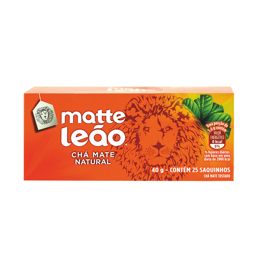 LEÃ0 Mate-Tee Chá Mate Natural 40g