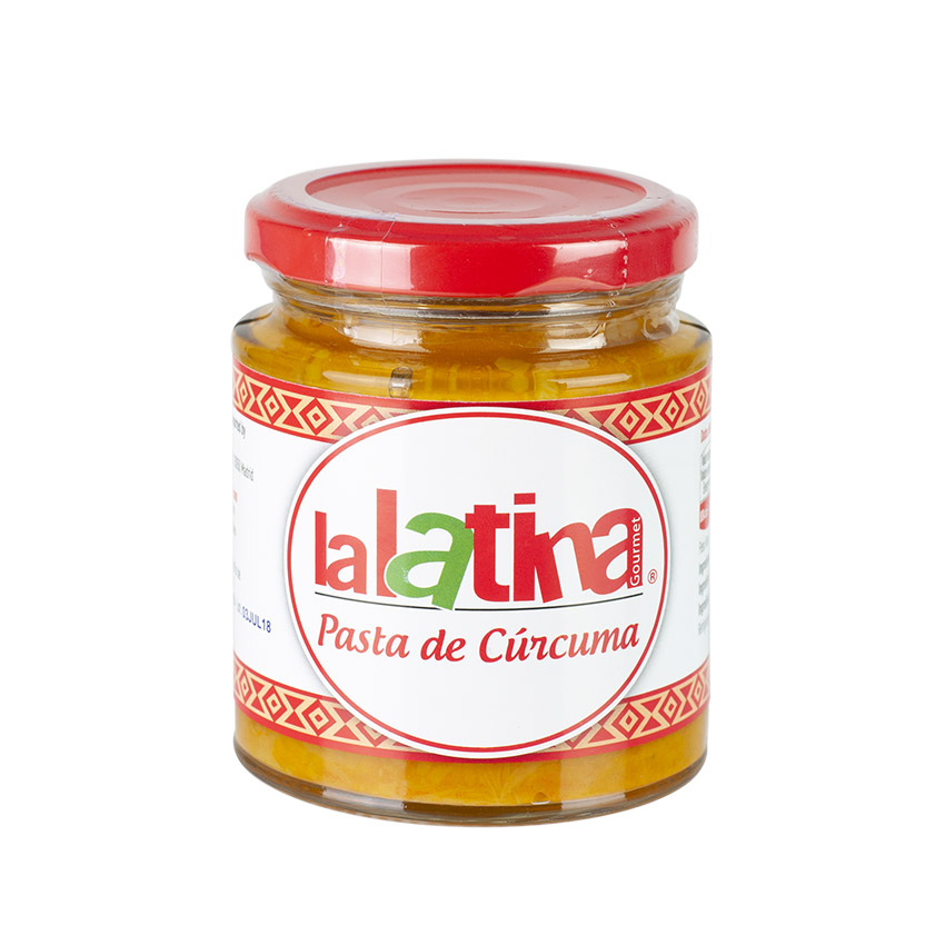 LA LATINA Kurkuma-Paste Pasta de Cúrcuma 225g 