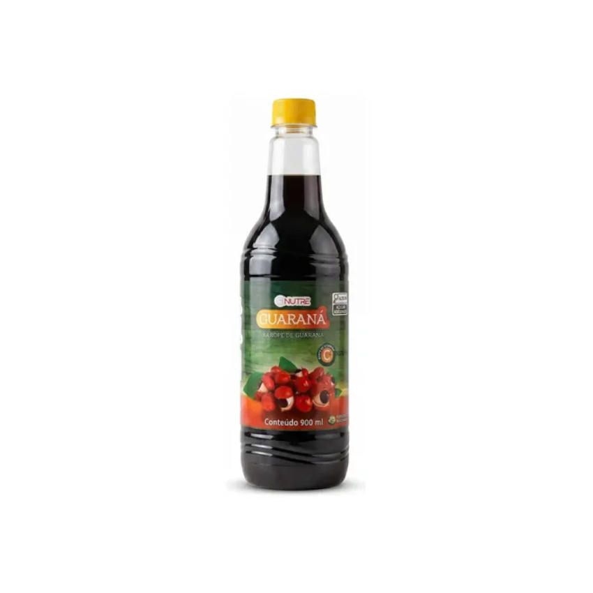 GNUTRE Jarabe de Guaraná - Xarope de Guaraná, 900ml