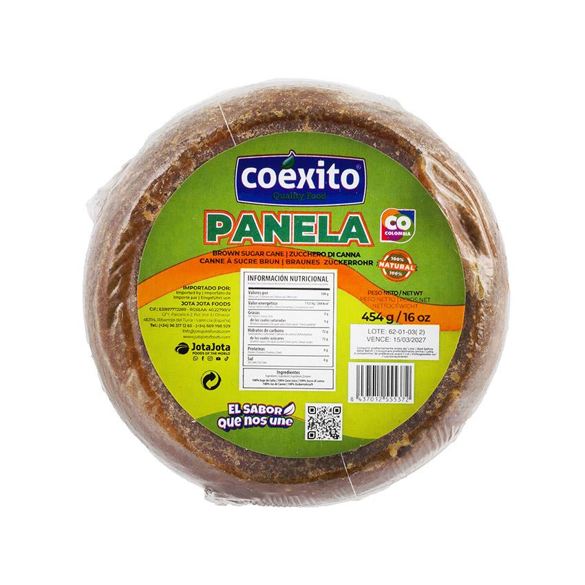 COEXITO Rohrzuckerblock - Panela Redonda, 454g 