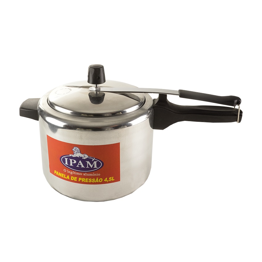 IPAM Schnellkochtopf aus Aluminium Panela de Pressão 4,5 l