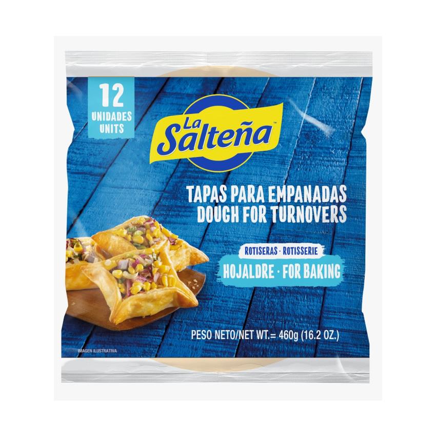 LA SALTEÑA TK-für Empanadas zum Backen - Tapas para Empanadas para Horno, 460g