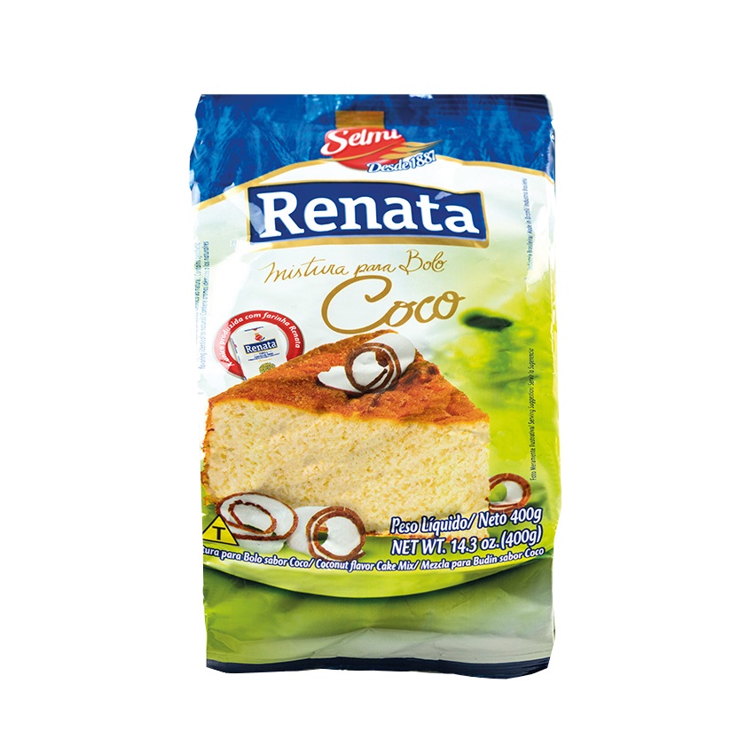 RENATA Backmischung für Kokoskuchen - Mistura para Bolo de Coco, 400g - MHD 03.07.2026