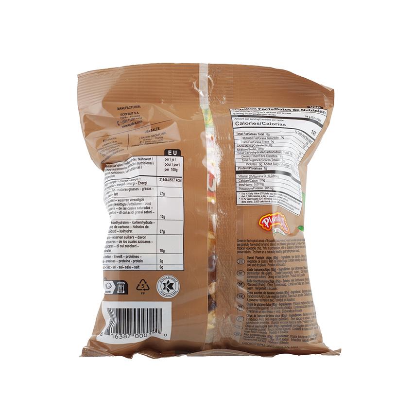 TROPICAL GOURMET Plantain Chips, naturally sweet - Chips de Platanos Maduros (Naturally Sweet), 85g