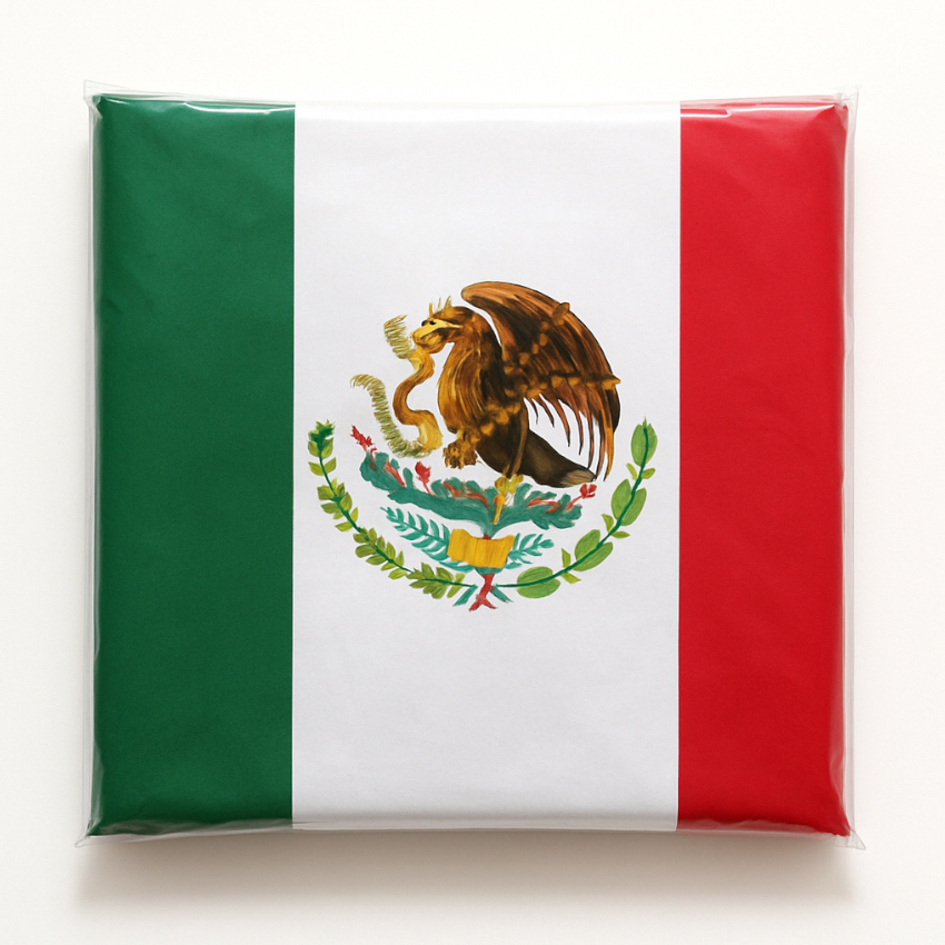 Mexikanische Flagge - Bandera Mexicana, 90 x 150cm