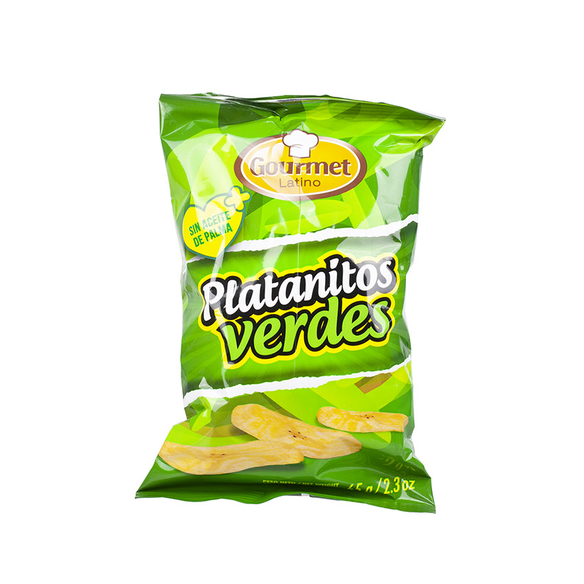 GOURMET LATINO Kochbananenchips - Platanitos Verdes, 65g