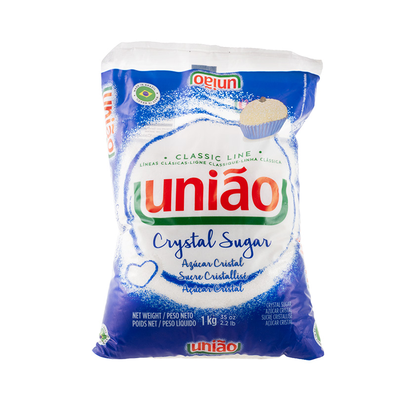 UNIÃO Azúcar de Caña Cristalizado - Açúcar de Cana Cristal, 1kg