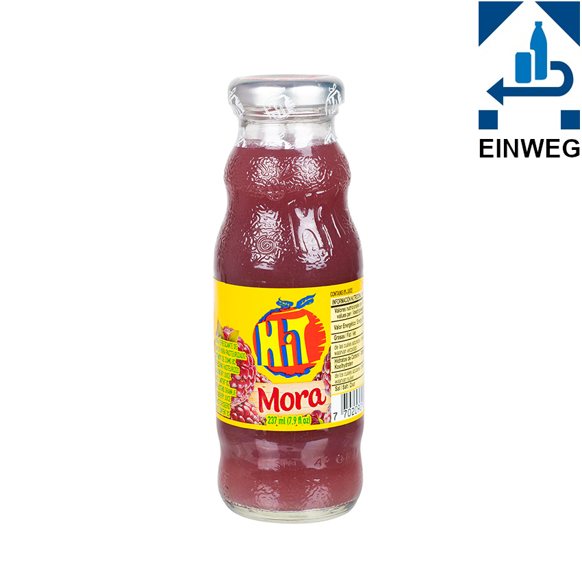 HIT Erfrischungsgetränk mit Brombeere-Geschmack - Refresco Mora 237ml --DPG--