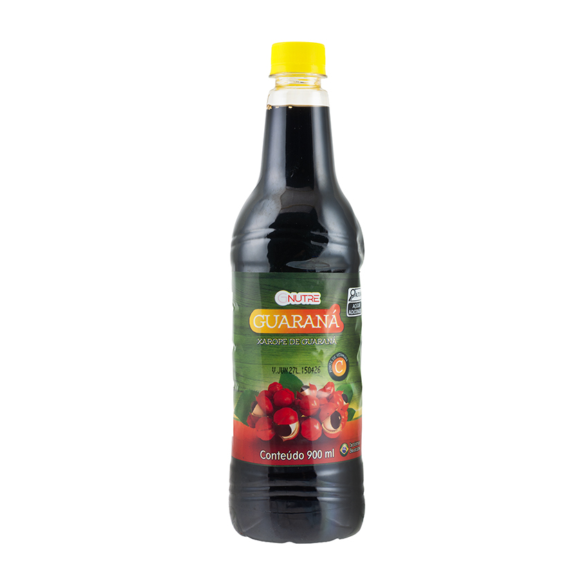 GNUTRE Jarabe de Guaraná - Xarope de Guaraná, 900ml
