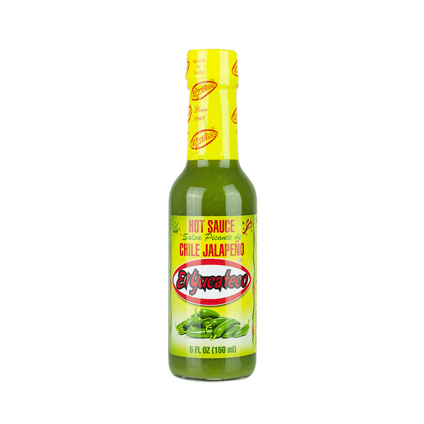 EL YUCATECO Jalapeño Chili Sosse -Salsa Picante de Chili Jalapeño 150ml