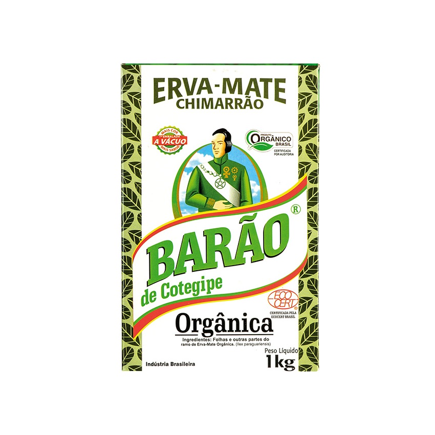 BARÃO Mate-Tee Yerba Mate orgánica 1kg
