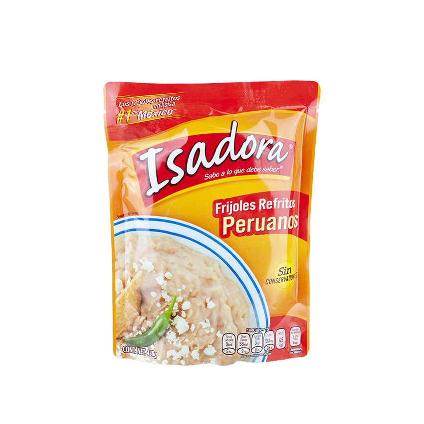 ISADORA Frittiertes Braune-Bohnenpüree - Frijoles Refritos Peruanos, 430g