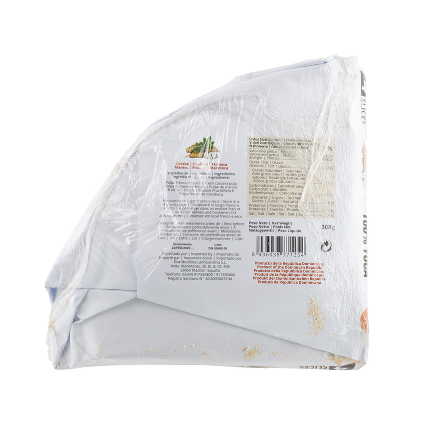 EL DORADO Cassava/Manioc Bread - Casabe Natural, 308g