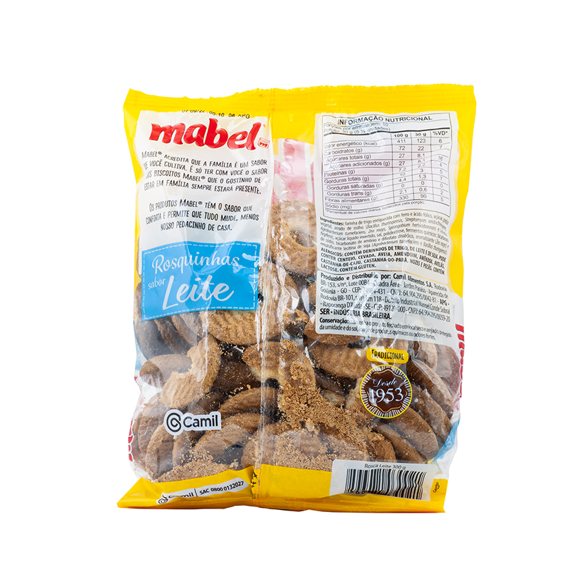 MABEL Milchkekse - Rosquinhas de Leite, 300g