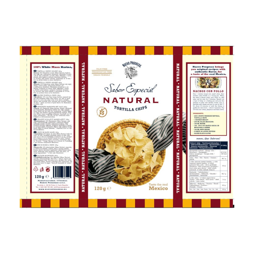 NUEVO PROGRESO Tortilla-Chips, 120g