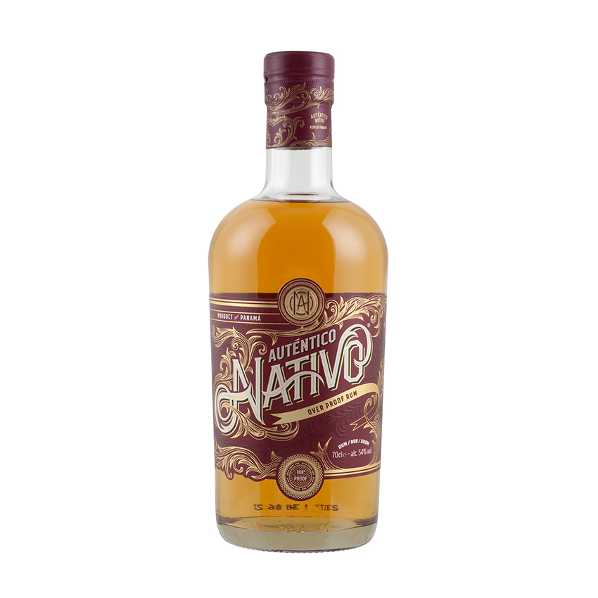 AUTÉNTICO NATIVO Overproof, 700ml, 54% vol.