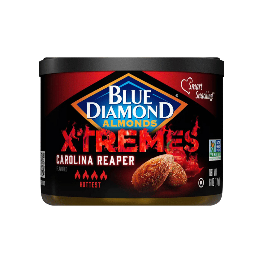 BLUE DIAMOND Almonds Xtremes Carolina Reaper - Geröstete Mandeln,170g