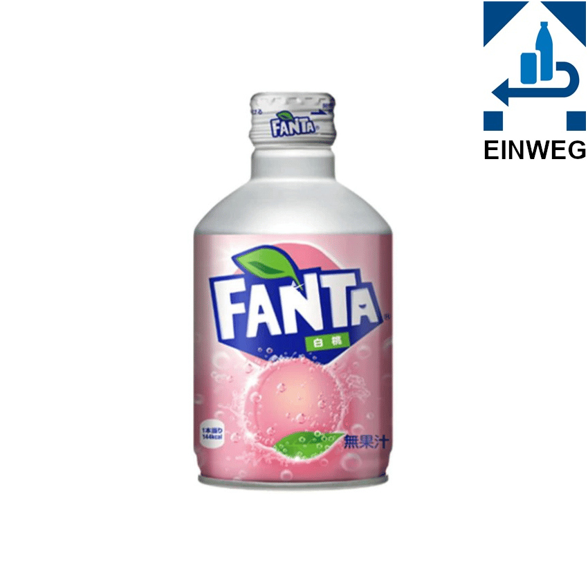 FANTA White Peach / Weißer Pfirsich, 300ml --DPG--