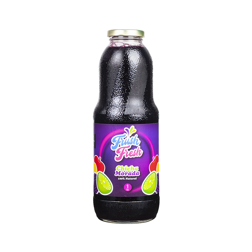 FRUSH FRESH Erfrischungsgetränk aus lila Mais - Refresco de Chicha Morada 1 l