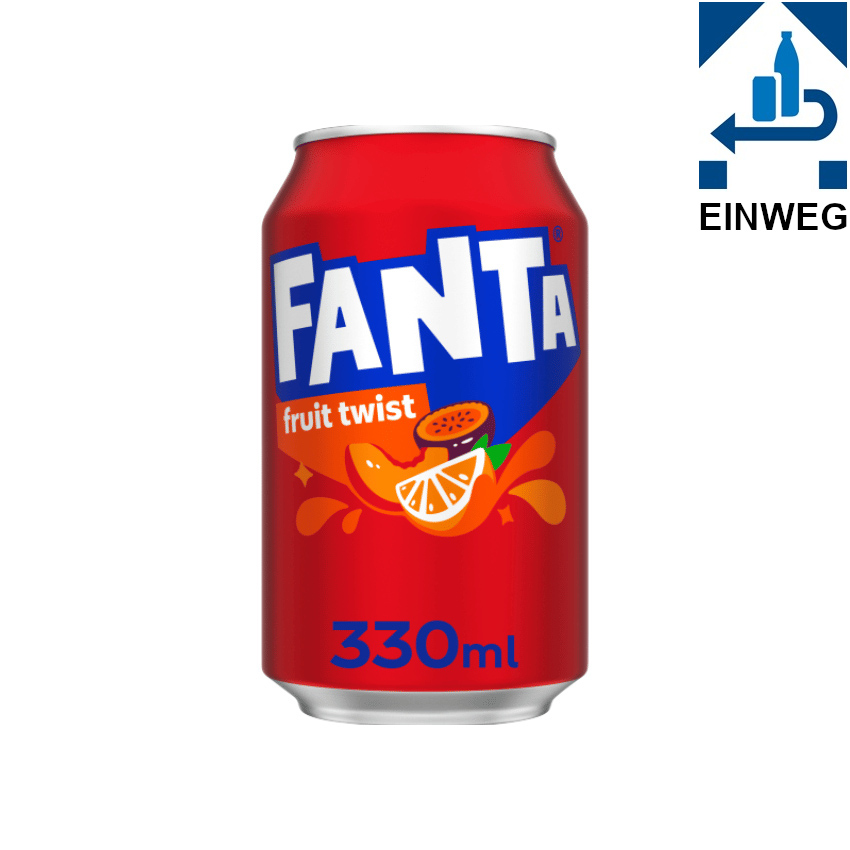 FANTA Fruit Twist, Dose 330ml --DPG-- 