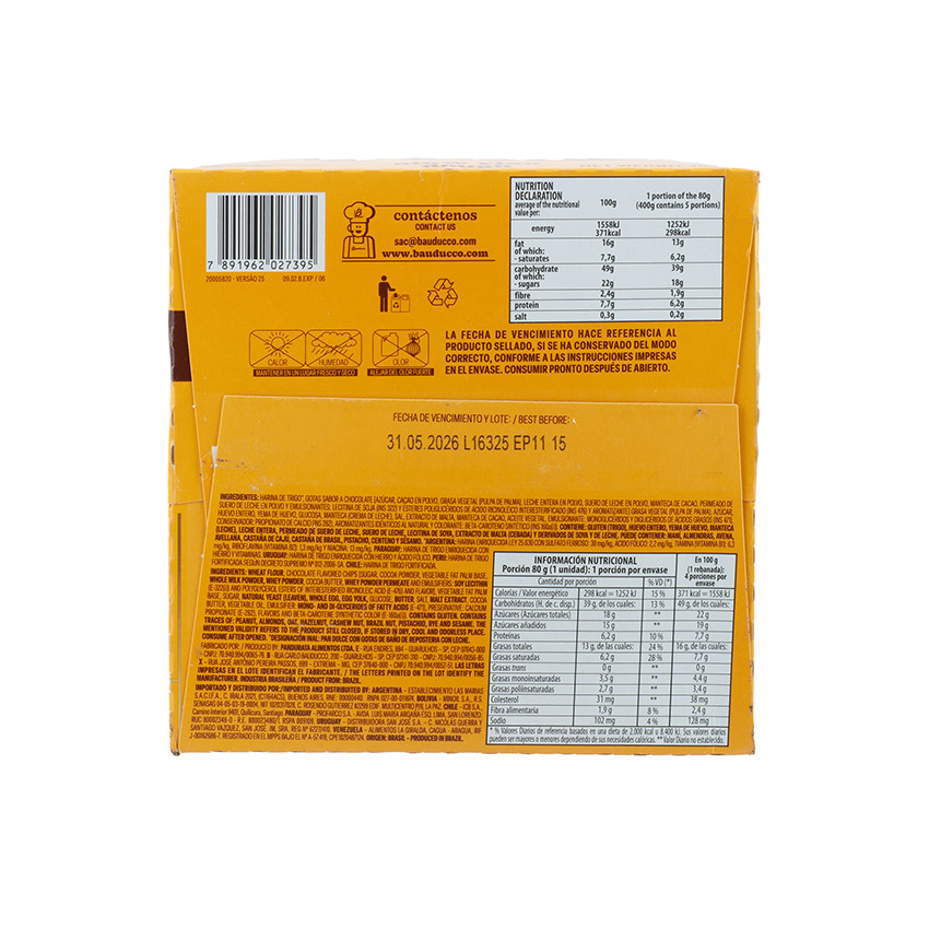 BAUDUCCO Panettone Chocolate, 400g