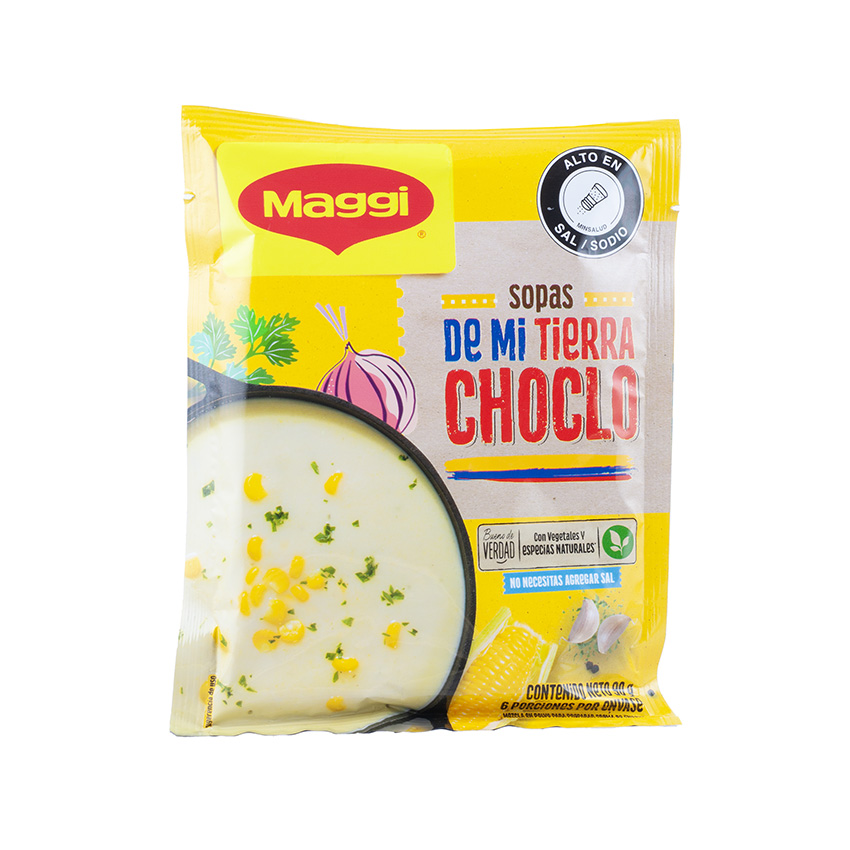 MAGGI Fertigmischung für Choclo-Suppe (Maissuppe) - Sopa de Choclo, 90g
