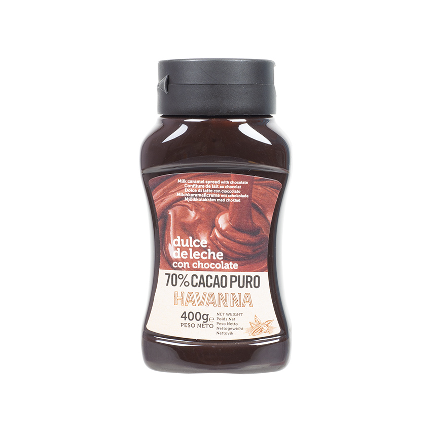 HAVANNA Milchkaramellcreme-Soße mit Schokolade, 400g