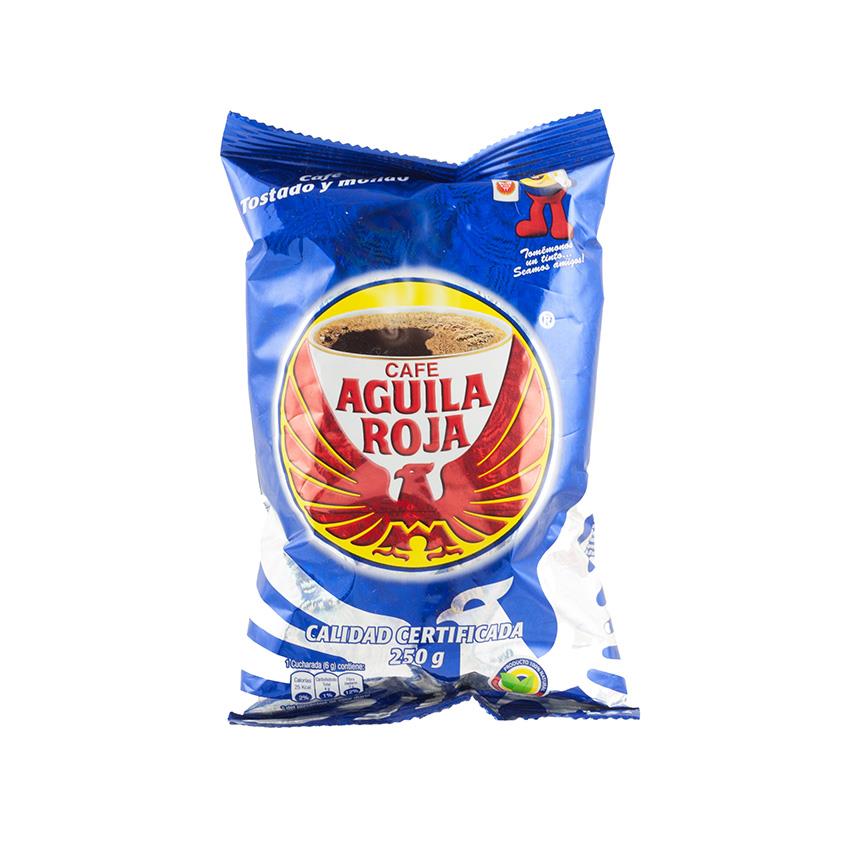 AGUILA ROJA Kaffee - geröstet und gemahlen-, Café Molido, 250g