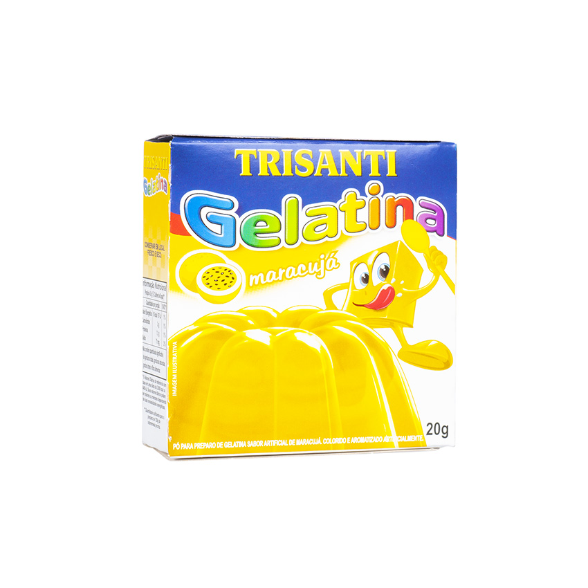 TRISANTI Wackelpudding Maracuja - Gelatina Maracujá, 20g