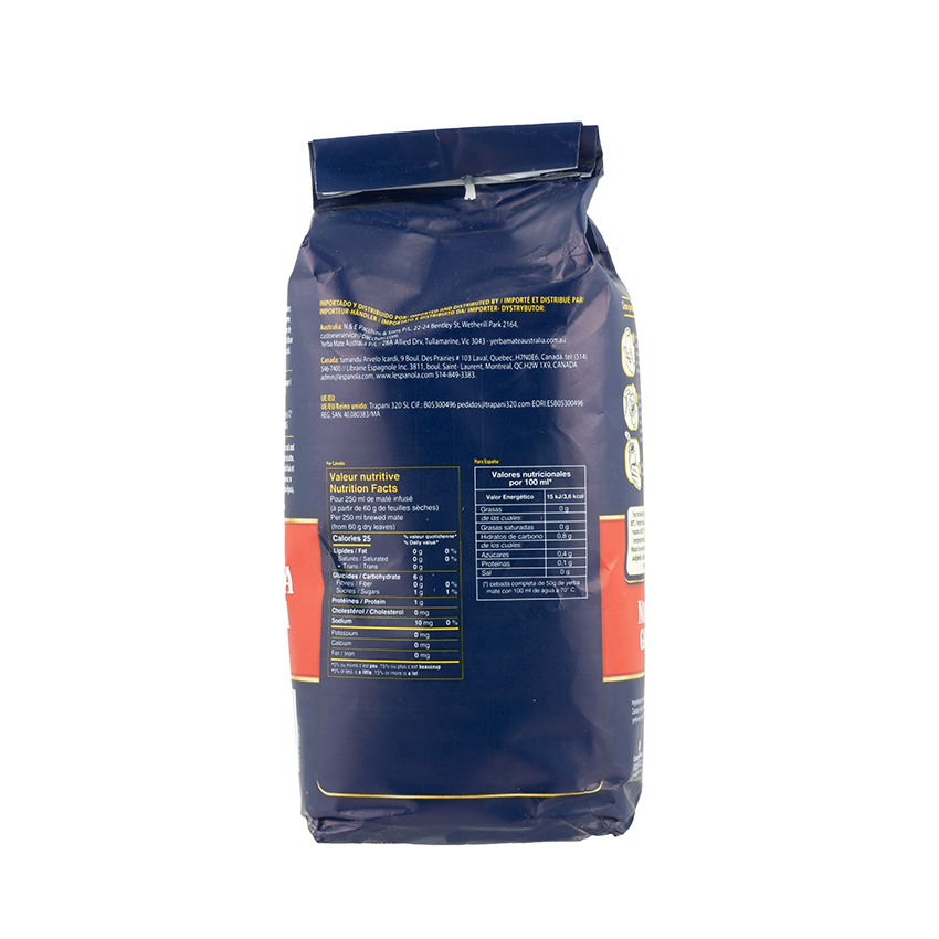 NOBLEZA GAUCHA Selección Mate-Tee - Yerba Mate, 500g