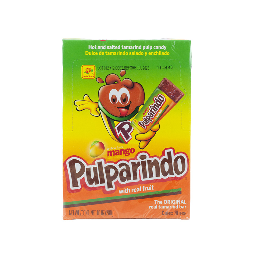 DE LA ROSA Pulparindo Mango - Tamarindensüßigkeit Dulce de Tamarindo, 280g