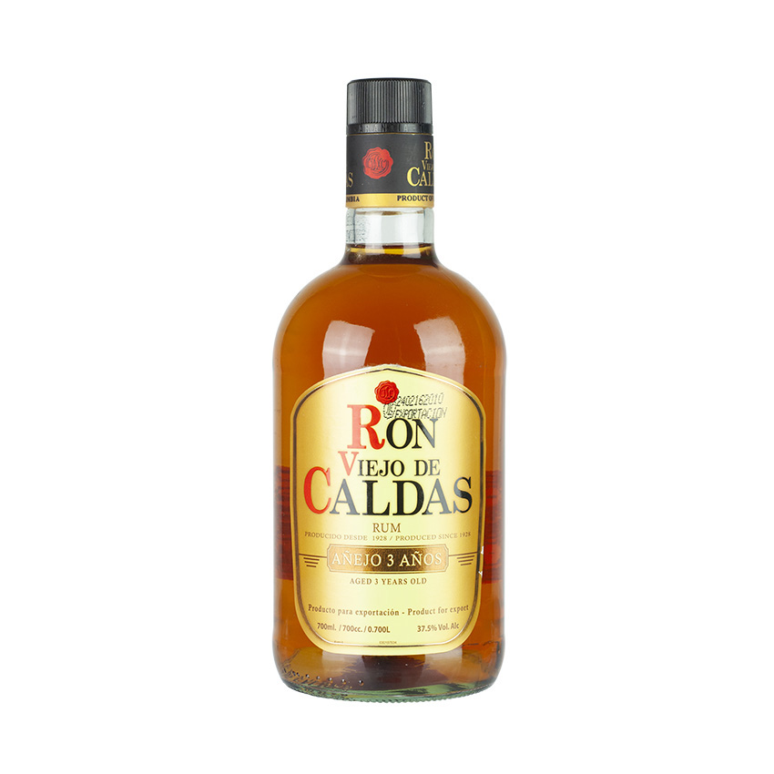 VIEJO DE CALDAS Rum Añejo 3 Años, 700ml , 40% vol.