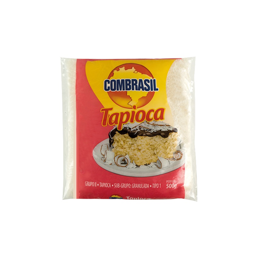 COMBRASIL Granuliertes Tapioka Tapioca Granulada 500g