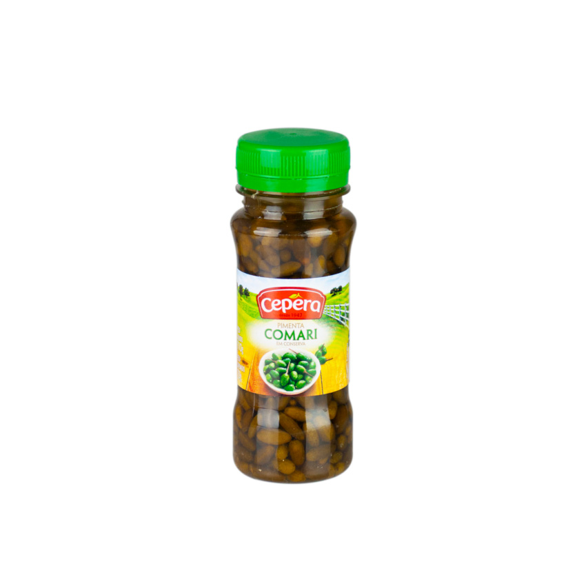 CEPÊRA Grüne Chilischoten Pimenta Comari Verde 110g - Abtropfgewicht 70g