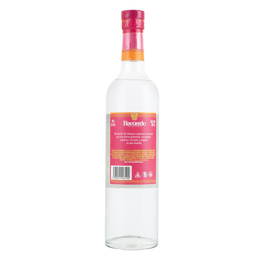EL RECUERDO DE OAXACA Mezcal Joven, 700ml, 40% vol.