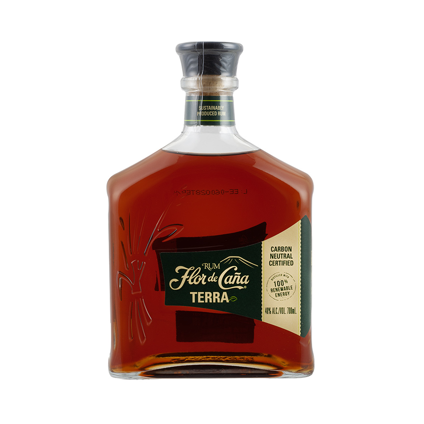 FLOR DE CAÑA Terra - Brauner Rum, 15 Jahre, 700ml, 40% vol.