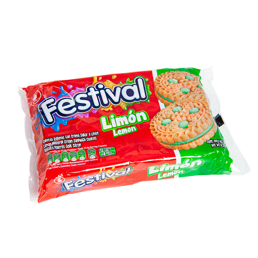 FESTIVAL Galletas Limón 403g