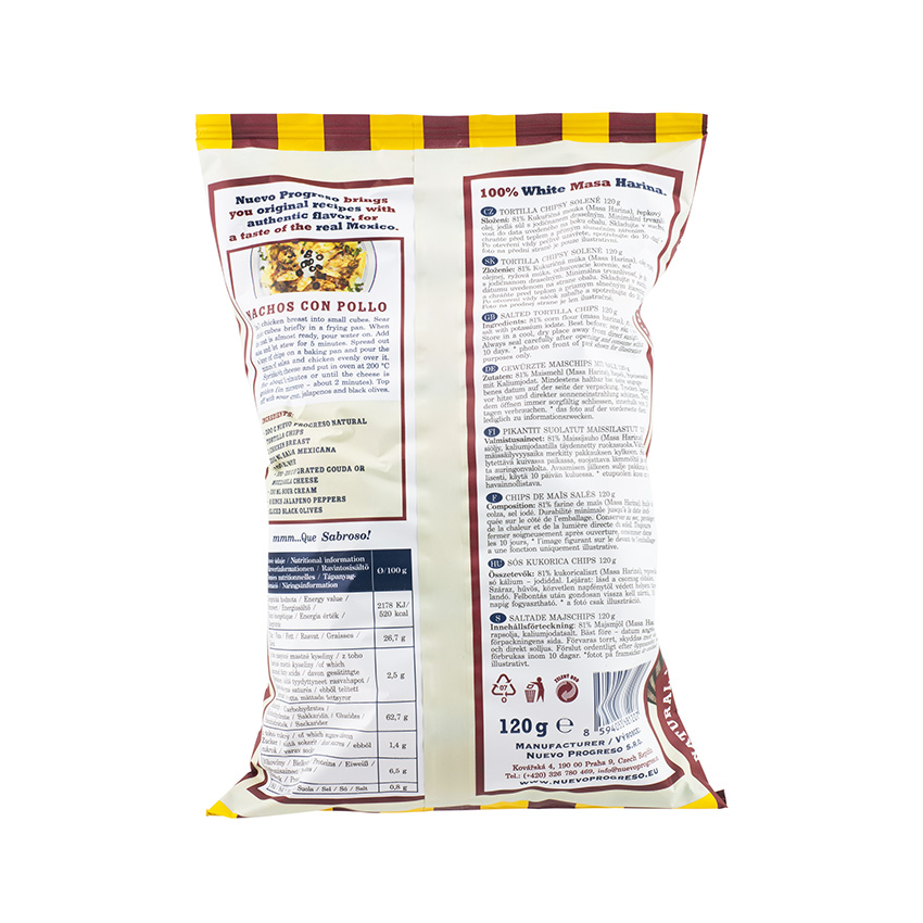 NUEVO PROGRESO Tortilla-Chips, 120g