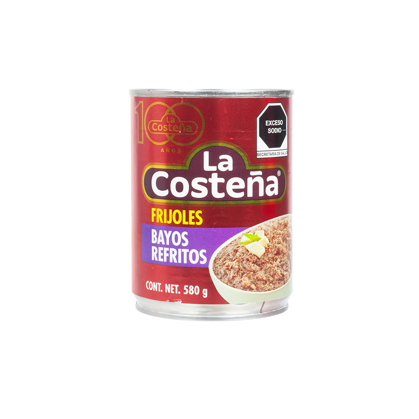 LA COSTEÑA Braunes Bohnenmus - Frijoles Bayos Refritos, 580g