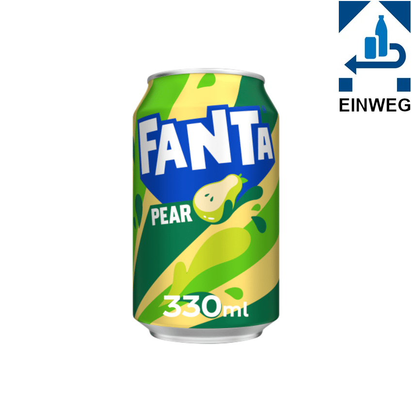 FANTA Pear / Birne, Dose 330ml --DPG-- 