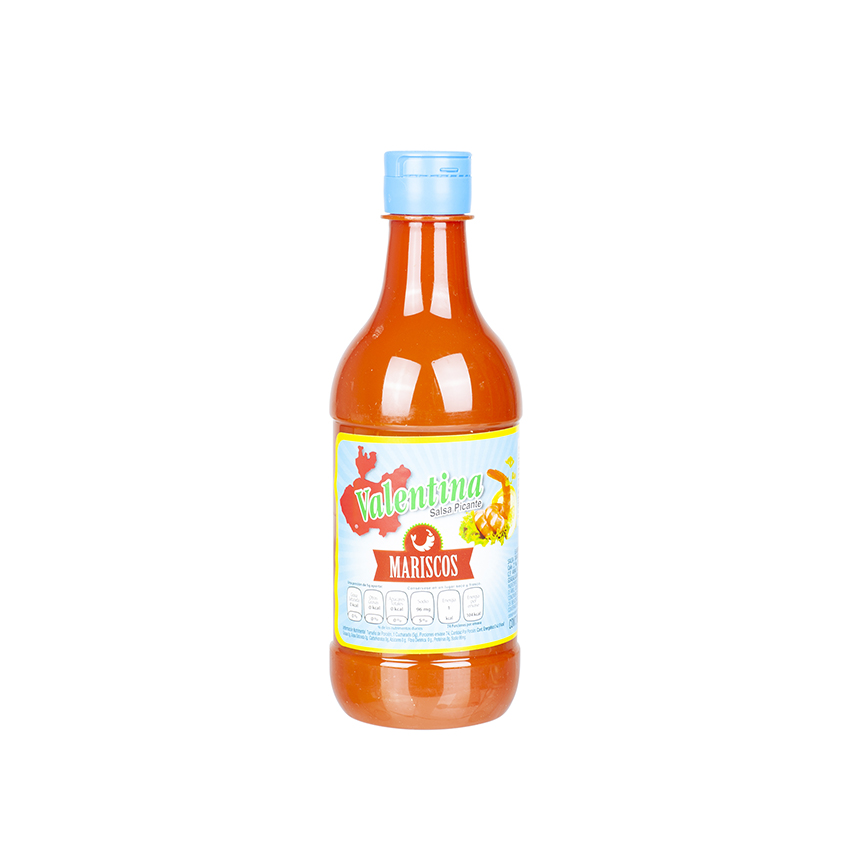 VALENTINA - Scharfe Soße für Meeresfrüchte - Salsa Picante Mariscos, 370ml