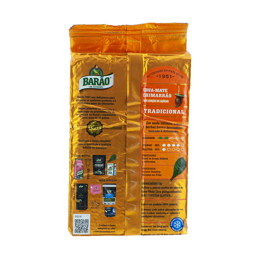 BARÃO Mate-Tee - Yerba Mate Tradicional 1kg