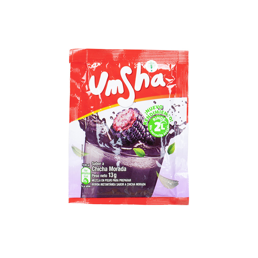 UMSHA Lila-Mais Getränkepulver - Refresco de Chicha Morada, 13g