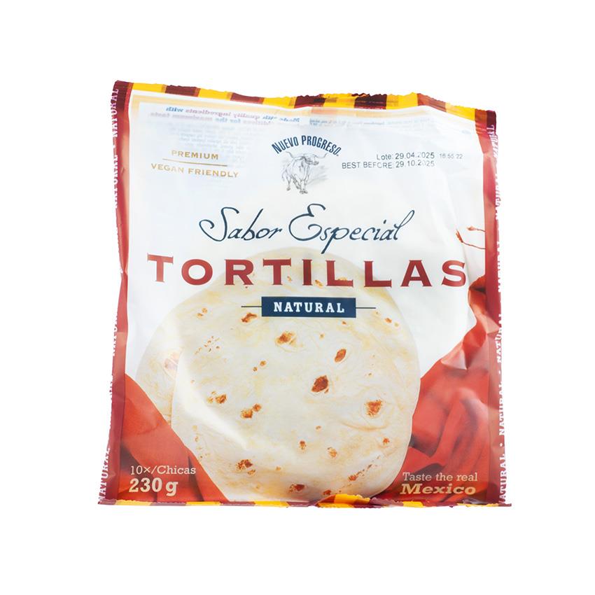 NUEVO PROGRESO Retail - Weizentortillas - Tortillas de Harina de Trigo, 15cm, 230g